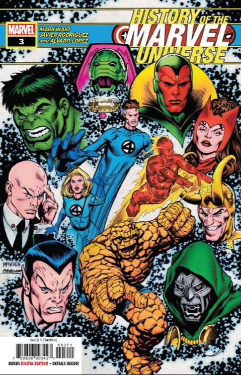 Comic Books Marvel Comics - History of Marvel Universe (2019) 003 of 6 (Cond. VG+) - 4101 - Cardboard Memories Inc.