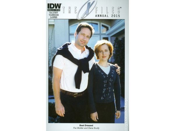 Comic Books IDW - X-Files Annual 2015 (2014) - Subscription Variant Edition (Cond. VF-) - 9099 - Cardboard Memories Inc.