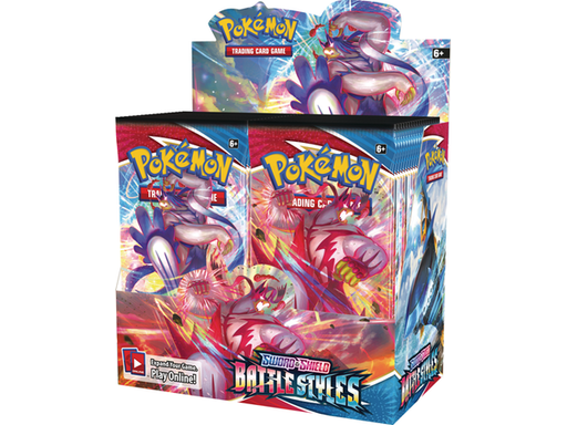 Trading Card Games Pokemon - Sword and Shield - Battle Styles - Booster Box - Cardboard Memories Inc.