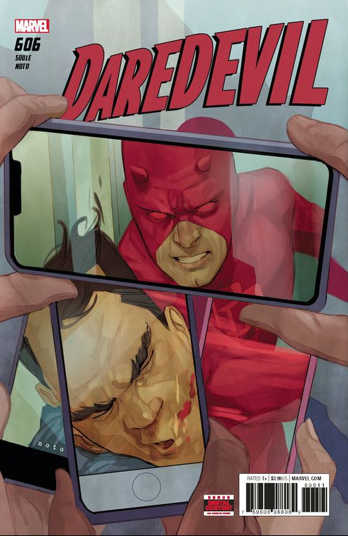 Comic Books Marvel Comics - Daredevil (2017 6th Series) 606 (Cond. FN+) - 4406 - Cardboard Memories Inc.