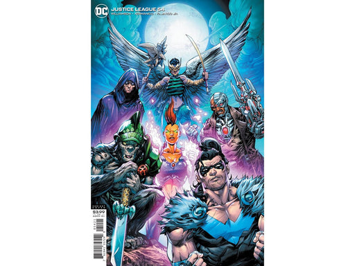 Comic Books DC Comics - Justice League 054 - Howard Porter Variant Edition (Cond. VF-) - 12605 - Cardboard Memories Inc.