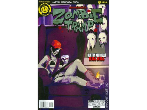 Comic Books Action Lab Entertainment - Zombie Tramp (2014 4th Series) 015 (Cond. VF-) - 15201 - Cardboard Memories Inc.
