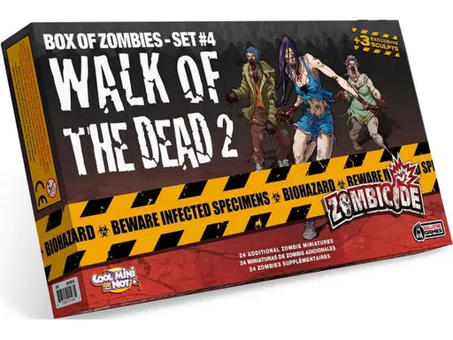 Board Games Cool Mini or Not - Zombicide - Box of Zombies 4 - Walk of the Dead 2 - Cardboard Memories Inc.