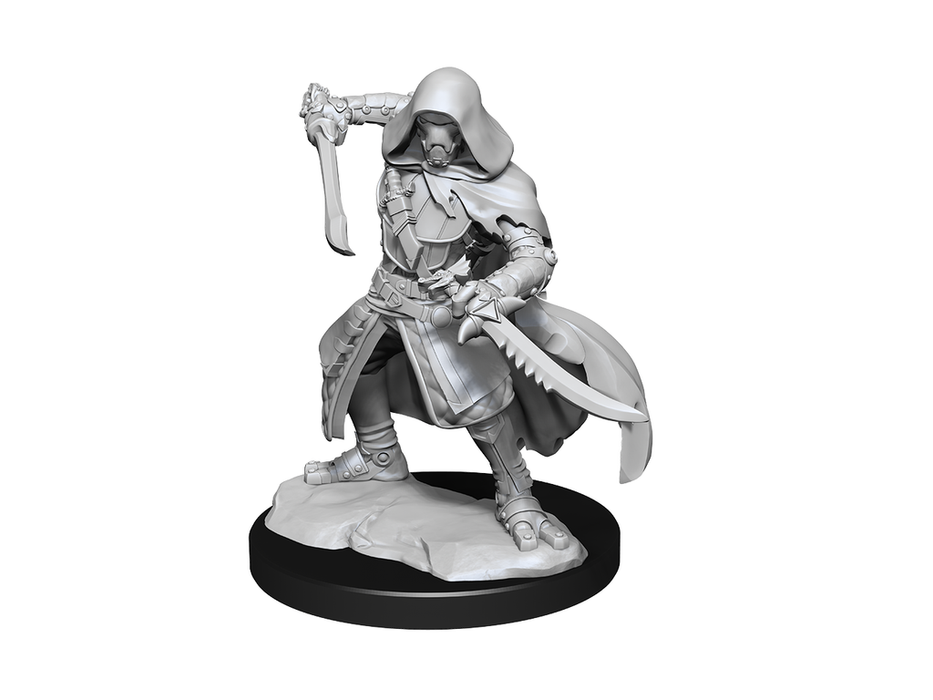 Role Playing Games Wizkids - Dungeons and Dragons - Unpainted Miniature - Nolzurs Marvellous Miniatures - Warforged Rogue - 90236 - Cardboard Memories Inc.