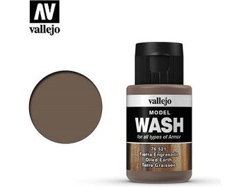 Paints and Paint Accessories Acrylicos Vallejo - Model Wash - Oiled Earth - 76 521 - Cardboard Memories Inc.