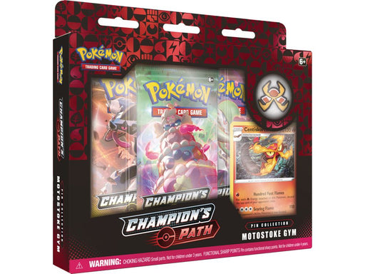 Trading Card Games Pokemon - Champions Path - Motostoke Gym - Pin Collection - Cardboard Memories Inc.