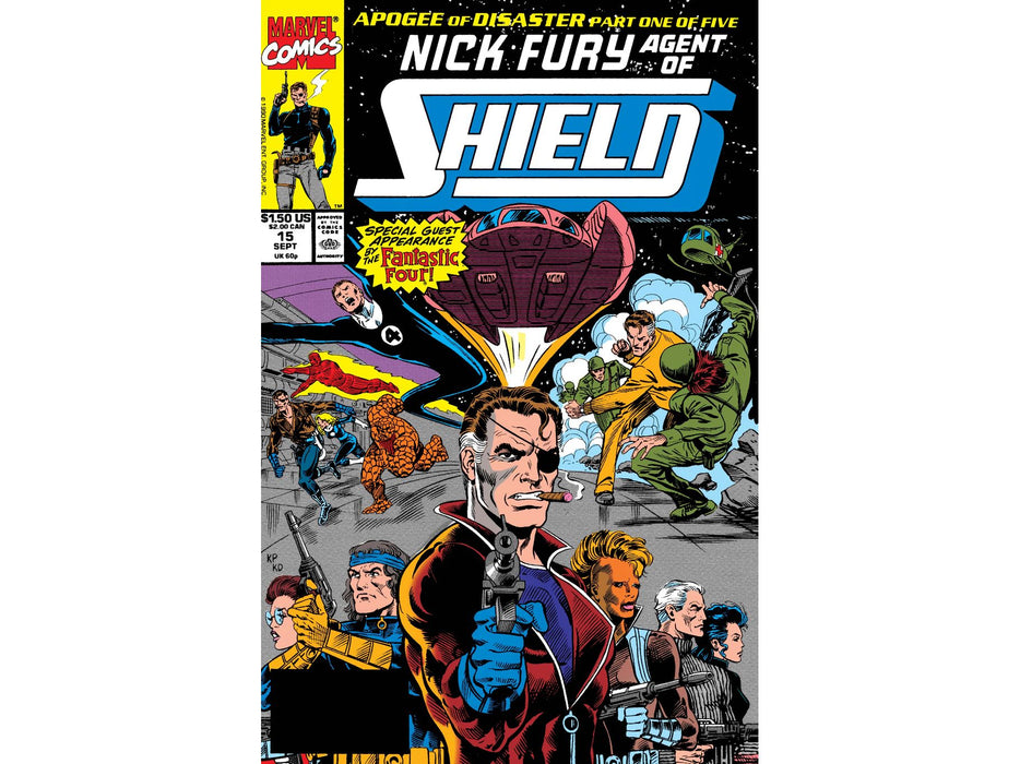 Comic Books Marvel Comics - Nick Fury Agent of SHIELD 015 - 6710 - Cardboard Memories Inc.