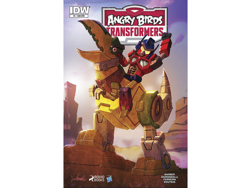 Comic Books IDW Comics - Angry Birds Transformers 01 - Sub Cover Variant Edition (Cond. VF-) - 5587 - Cardboard Memories Inc.