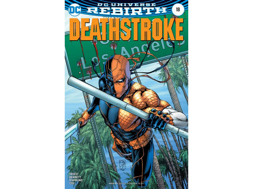 Comic Books DC Comics - Deathstroke 018 - Variant Cover - 2443 - Cardboard Memories Inc.