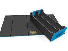 Supplies Arcane Tinmen - Dragon Shield - Magic Carpet XL - Double Deck Tray and Playmat - Blue - Cardboard Memories Inc.