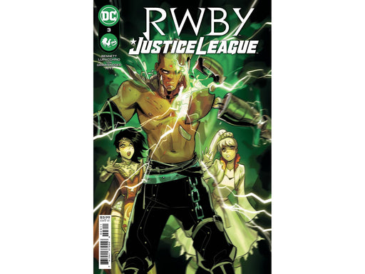 Comic Books DC Comics - Rwby Justice League 003 (Cond. VF-) - 11470 - Cardboard Memories Inc.