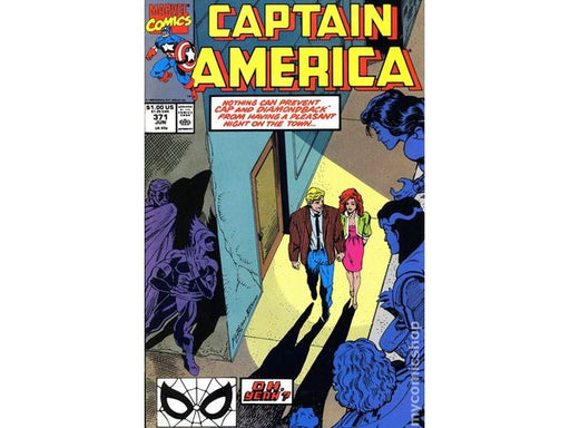 Comic Books Marvel Comics - Captain America (1968 1st Series) 371 - 7270 - Cardboard Memories Inc.