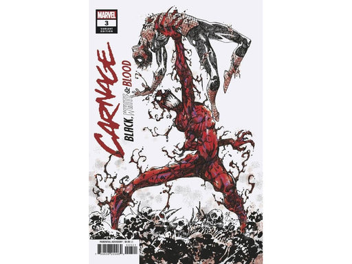 Comic Books Marvel Comics - Carnage Black White and Blood 003 of 4 - Mccrea Variant Edition (Cond. VF-)  16708 - Cardboard Memories Inc.