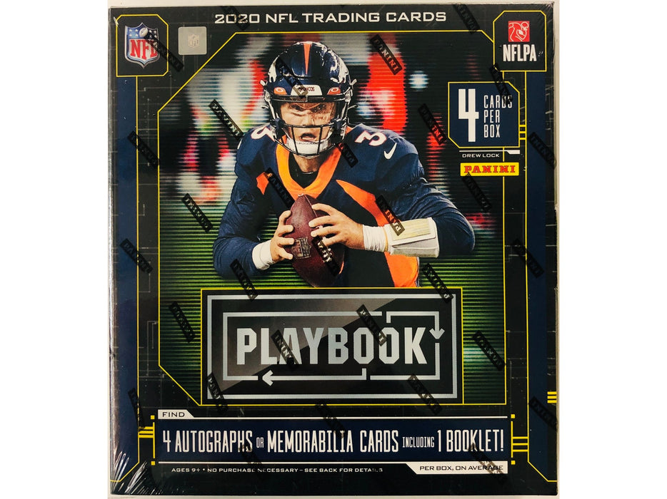 Sports Cards Panini - 2020 - Football - Playbook - Hobby Box - Cardboard Memories Inc.