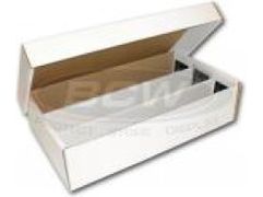 Supplies BCW - Cardboard Card Box - 3000 Count - Super Shoebox - Cardboard Memories Inc.