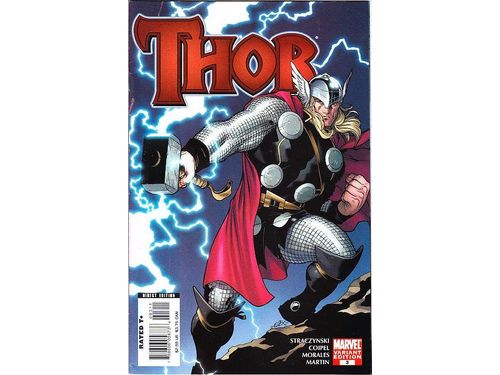 Comic Books Marvel Comics - Thor (2007) 003 - Ed Guinness Variant Edition (Cond. VF-) - 8406 - Cardboard Memories Inc.