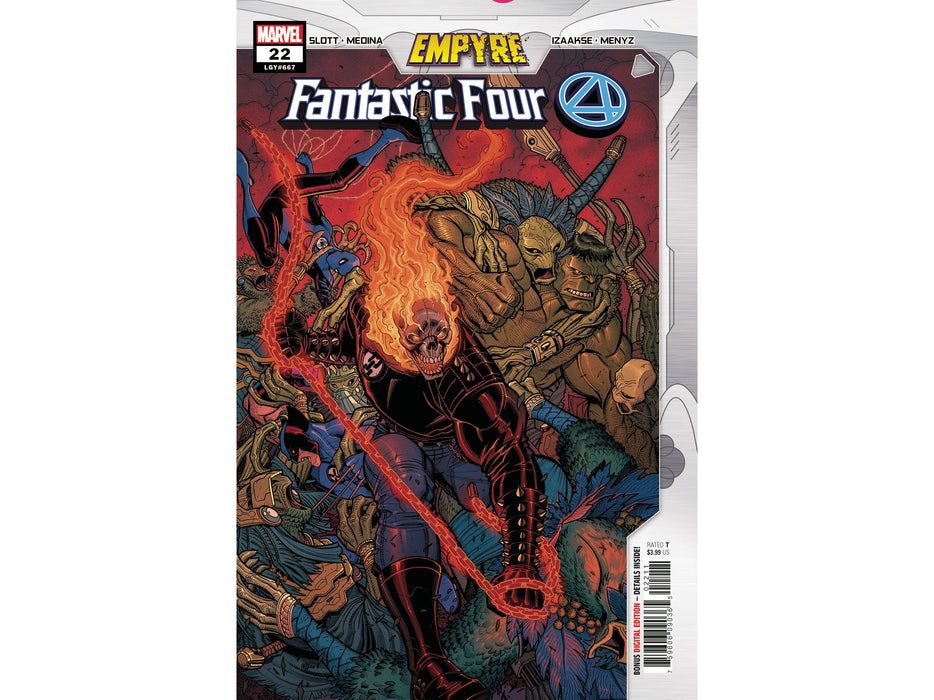 Comic Books Marvel Comics - Fantastic Four (2018 6th Series) 022 (Cond. VF-) - 5027 |
Cardboard Memories Inc.
7596060903652211
