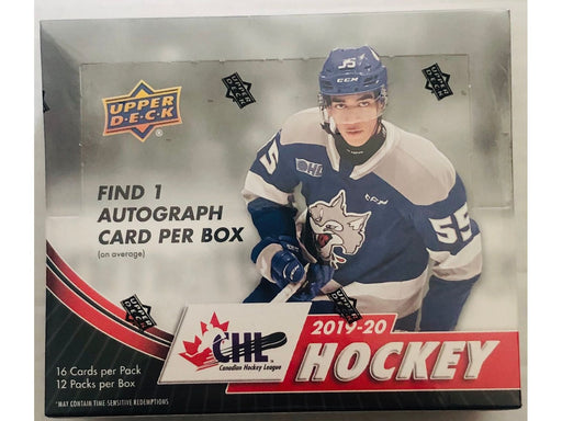 Sports Cards Upper Deck - 2019-20 - Hockey - CHL - Hobby Box - Cardboard Memories Inc.