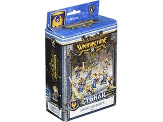 Collectible Miniature Games Privateer Press - Warmachine - Cygnar - Sword Knights Unit - PIP 31106 - Cardboard Memories Inc.