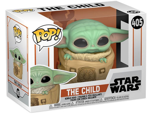 Action Figures and Toys POP! - Movies - Star Wars - The Mandalorian - The Child with Bag - Cardboard Memories Inc.