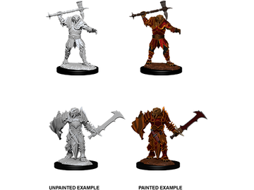 Role Playing Games Wizkids - Dungeons and Dragons - Unpainted Miniature - Nolzurs Marvellous Miniatures - Male Dragonborn Paladin - 90057 - Cardboard Memories Inc.