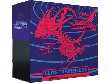 Trading Card Games Pokemon - Sword and Shield - Darkness Ablaze - Elite Trainer Box - Cardboard Memories Inc.