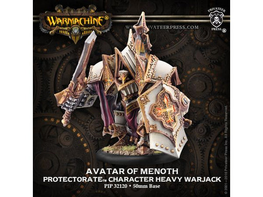Collectible Miniature Games Warmachine - Protectorate Of Menoth - Avatar of Menoth - Heavy Warjack - PIP 32035 - Cardboard Memories Inc.