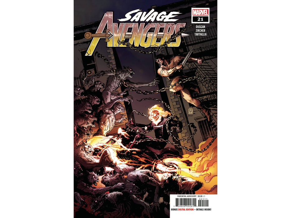 Comic Books Marvel Comics - Savage Avengers 021 (Cond. VF-) 14473 - Cardboard Memories Inc.
