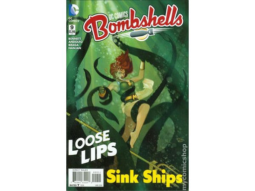 Comic Books DC Comics - Bombshells 009 (Cond VF-) - 13196 - Cardboard Memories Inc.
