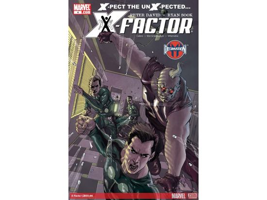 Comic Books Marvel Comics - X-Factor (2005 3rd Series) 004 (Cond. FN/VF) - 13118 - Cardboard Memories Inc.