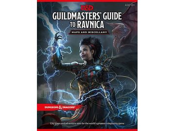 Role Playing Games Wizards of the Coast - Dungeons and Dragons - Guildmasters Guide to Ravnica - Maps and Miscellany - Cardboard Memories Inc.