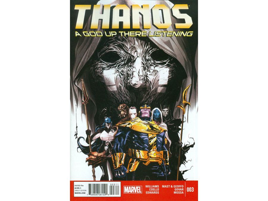 Comic Books, Hardcovers & Trade Paperbacks Marvel Comics - Thanos A God Up There Listening 003 (Cond. VF-) - 3981 - Cardboard Memories Inc.