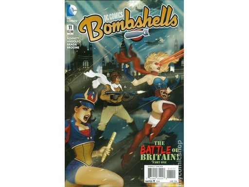 Comic Books DC Comics - Bombshells 011 (Cond VF-) - 13340 - Cardboard Memories Inc.
