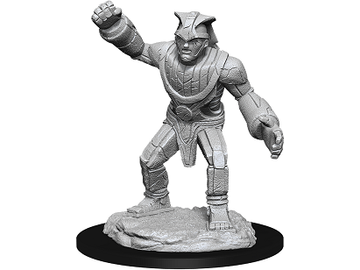 Role Playing Games Wizkids - Dungeons and Dragons - Nolzurs Marvellous Miniatures - Stone Golem - 90033 - Cardboard Memories Inc.