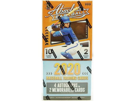 Sports Cards Topps - 2020 - Baseball - Absolute - Hobby Box - Cardboard Memories Inc.