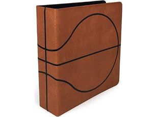 Supplies BCW - Collectors Binder - 3 Inch - Stitched Basketball - Cardboard Memories Inc.