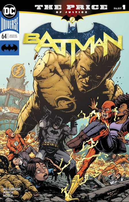 Comic Books DC Comics - Batman (2016 3rd Series) 064 (Cond. VG) - 1714 - Cardboard Memories Inc.