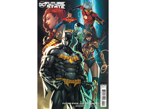 Comic Books DC Comics - Future State - Justice League 001 - Card Stock Variant Edition - 4953 - Cardboard Memories Inc.