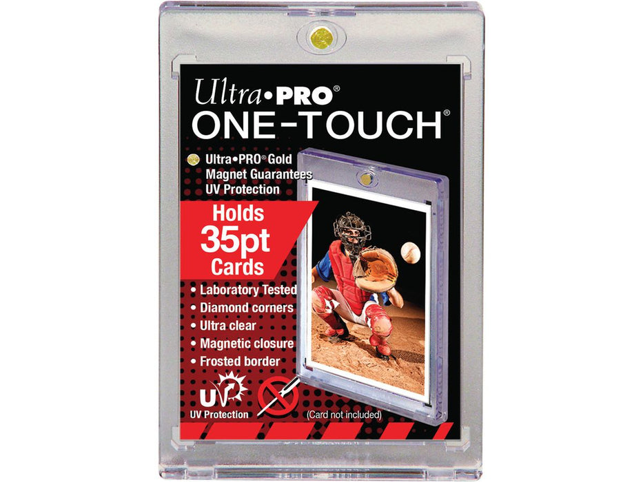 Supplies Ultra Pro - Magnetized One Touch Card Holders - 35pt Thickness - Cardboard Memories Inc.
