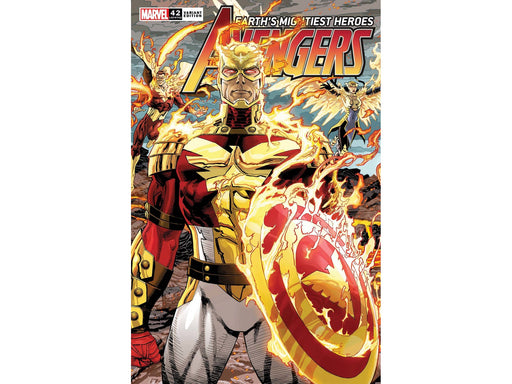 Comic Books Marvel Comics - Avengers 042 - Weaver Connecting Variant Edition (Cond. VF-) - 5148 - Cardboard Memories Inc.