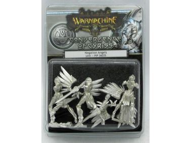 Collectible Miniature Games Privateer Press - Warmachine - Convergence of Cyriss - Negation Angels - Unit Blister - PIP 36035 - Cardboard Memories Inc.