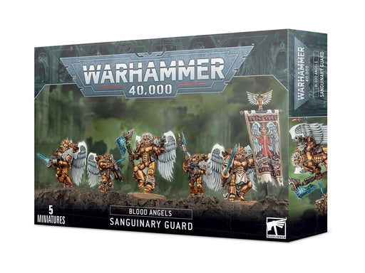 Collectible Miniature Games Games Workshop - Warhammer 40K - Blood Angels - Sanguinary Guard - 41-08 - Cardboard Memories Inc.