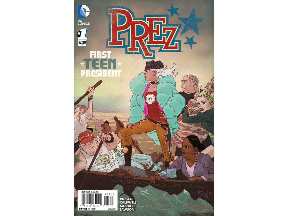 Comic Books DC Comics - Prez 001 (Cond. FN+) - 3920 - Cardboard Memories Inc.