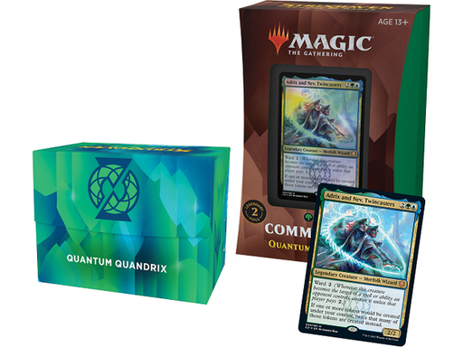 Trading Card Games Magic The Gathering - 2021 - Strixhaven - Commander Deck - Quantum Quandrix - Cardboard Memories Inc.