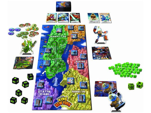 Board Games Iello Games - King of New York - Cardboard Memories Inc.