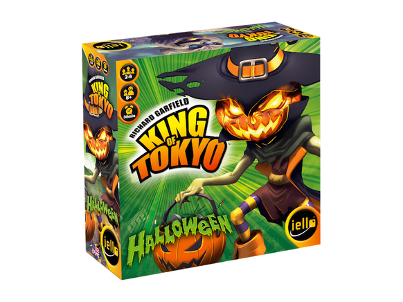 Board Games Iello Games - King of Tokyo - 2017 Halloween - Cardboard Memories Inc.