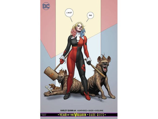 Comic Books DC Comics - Harley Quinn 64 - Year of the Villain Cover - 3662 - Cardboard Memories Inc.
