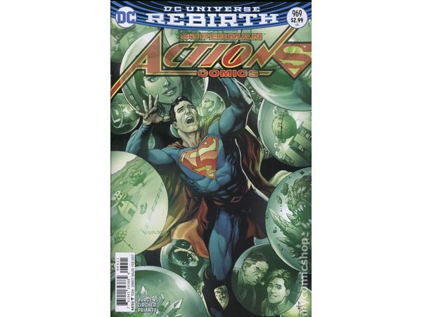 Comic Books DC Comics - Action Comics 969 (Cond VF-) - 13397 - Cardboard Memories Inc.