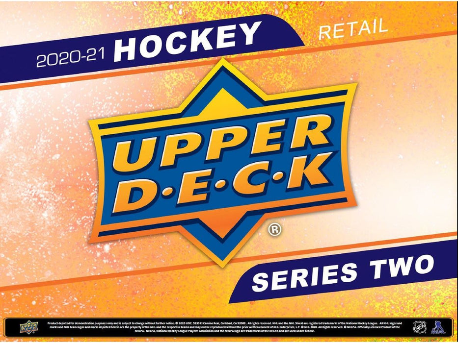 Sports Cards Upper Deck - 2020-21 - Hockey - Series 2 - Fat Pack Box - Cardboard Memories Inc.