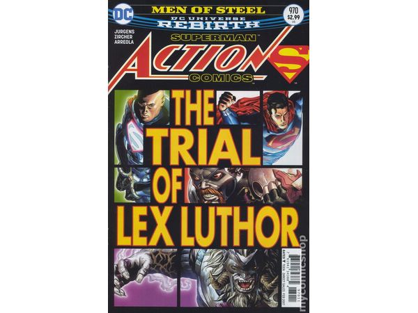 Comic Books DC Comics - Action Comics 970 (Cond VF-) - 13396 - Cardboard Memories Inc.